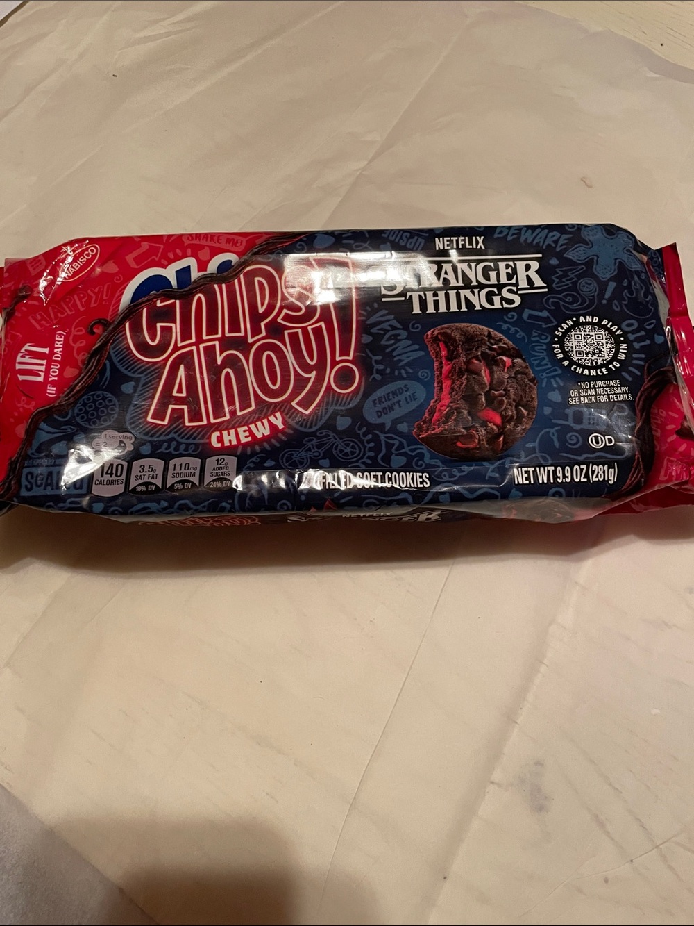 Chips Ahoy! Chewy Stranger Things Edition Cookies - Blue & Red Pack